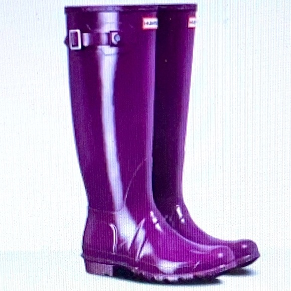 violet hunter boots